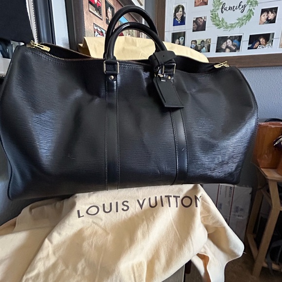 Louis Vuitton EPI Black Duffel Bag - Picture 1 of 2
